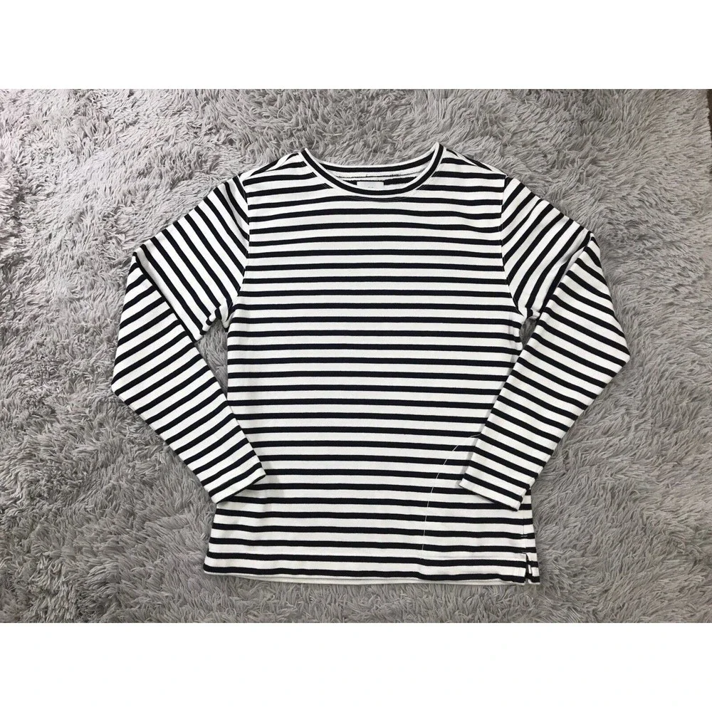 Urban Outfitters Lark &‎ Wolff Sweater Long Sleeve Scoop Neck Red Striped Size M